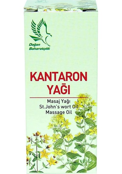 Doğan Baharatçılık Kantaron Yağı 20 ML Doğal Saf Masaj Yağı Sarı
