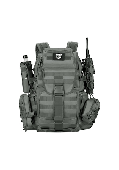 Protector Plus 50l Su Geçirmez Outdoor Sırt Çantası Sportif Gri Çok Renkli