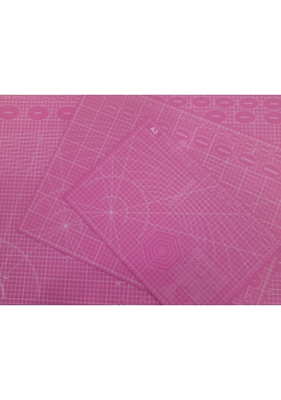 Kesim matı PEMBE renkli A1 60x90 3cm ebatında çift taraflı