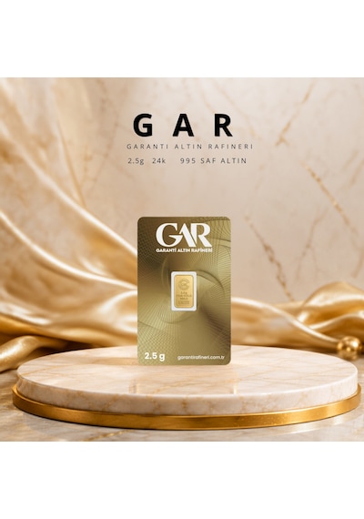 4 Adet 2.5 Gr 24 Ayar Altın 995 Gar