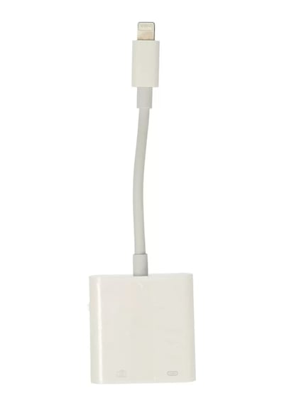 Newface Apr22 Apple iPhone  Uyumlu  Otg 2in1 - Beyaz Belirtilmemiş