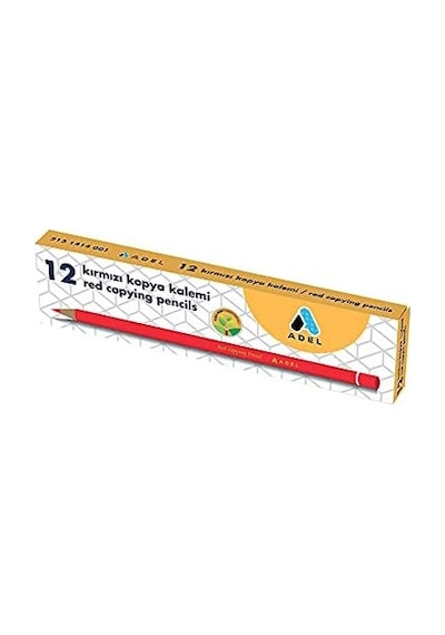 Kırmızı Kopya Boya Kalemi, 12 Li Set, Parlak Renk, Kolay Açılır, Dayanıklı Gövde, Okul Ve Ofis İçin Uygun 103 Ivory