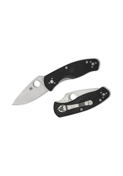 Spyderco Persistence Black Lightweight Plainedge Kamp Çakı Siyah