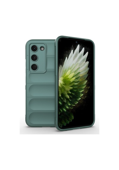 Tecno Spark 40 Pro Kılıf Kamera Korumalı Esnek Silikon Parmak Şeritli Erd Siyah