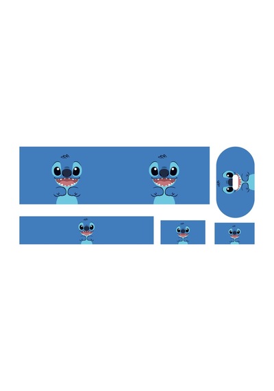 Iphone 20w Şarj Aleti Kaplaması Stitch Şarj Aleti Sticker
