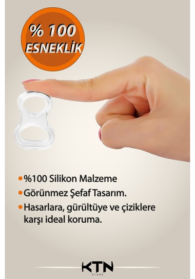 Silikon Kapı Stoperi 1 Adet Duvar Koruma Aparatı Çarpma Önleyici Elastik Kapı Kolu Stoperi