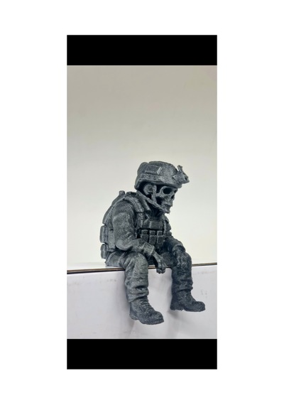 Call Of Duty Ghost Oturan Figür 10 Cm