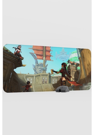 Beidou Genshin Impact Anime Gacha V4 - 90x40 Xxl Gaming Mouse Pad Fare Altlığı