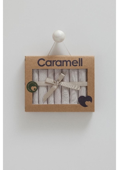 Caramell Pamuk Hello Forest Mendil Crml.mnd1963 Gri