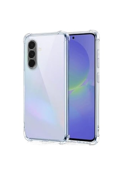 Samsung Uyumlu Galaxy A36 Kapak Kamera Korumalı Airbag Antishock Köşe Korumalı Şeffaf Silikon Kılıf Diğer