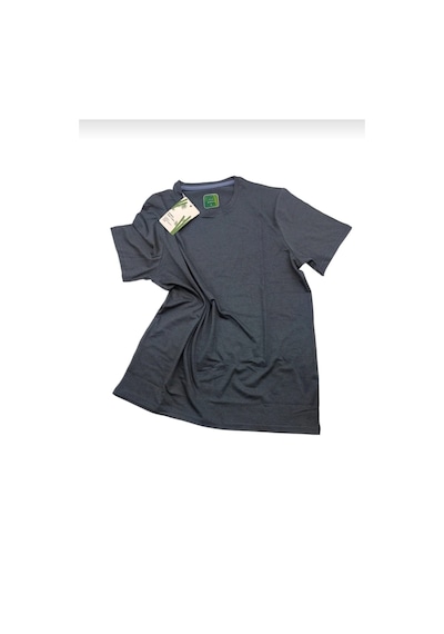 Jiber 334 Erkek Bamboo Yuvarlak Yaka Kısa Kol T-shirt 1 Adet Haki