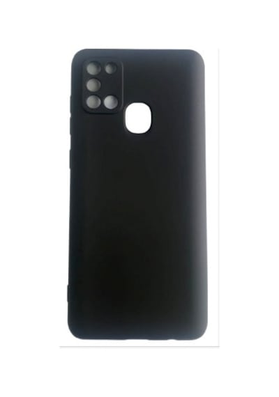 Samsung Galaxy A21s Uyumlu Yumusak Slikon Kilif Kadife Dokulu Mat