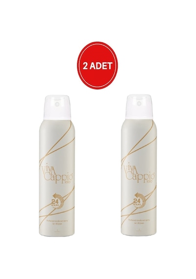 Hunca Viva Cappio Lola Kadın Sprey Deodorant 150 ML x 2