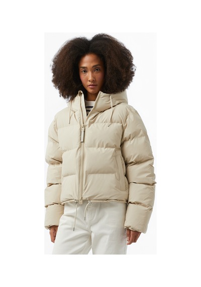 Rains Alta Short Puffer Kadın Krem Montdüz15150