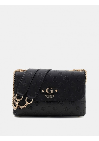 Guess Dita Dönüştürülebilir Çapraz Askılı Kadın Siyah El Çantası Hwpd7602210-blo Siyah