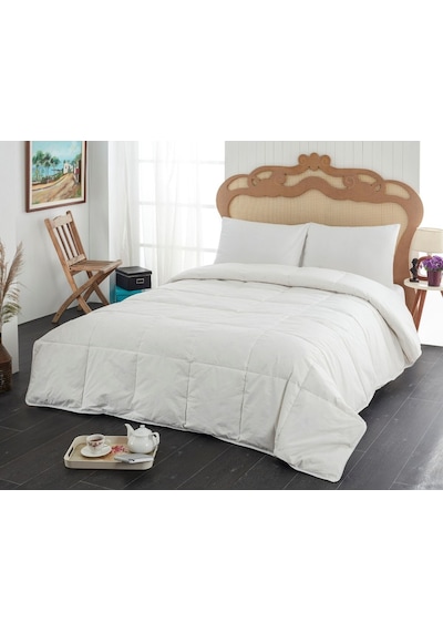 Komfort Home Çift Kişilik Kaz Tüyü Yorgan 195x215 Cm Çok Renkli