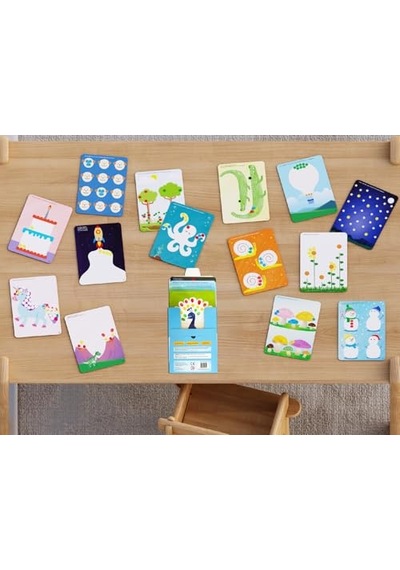 Silinebilir Parmak Boyası Aktivite Kartları - Wipe Clean Finger Paint Activity Cards - Fingerprint Activities - 16 Kar