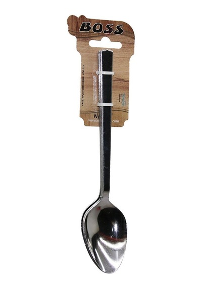 Boss-713 Çubuk Sade Metal 2mm 6 Adet Yemek Kaşık Diğer