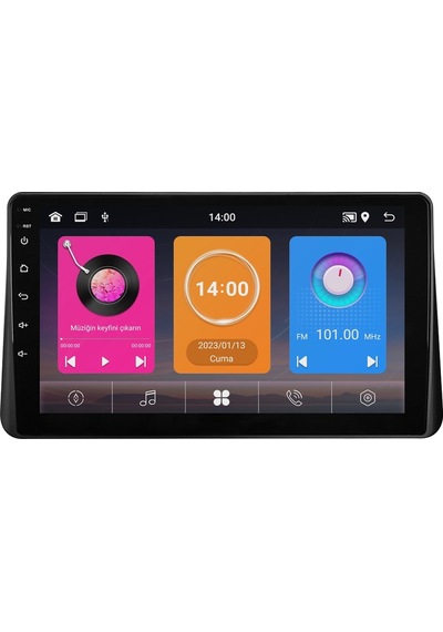 Ford Courier Android Multimedya Sistemi 2013-2024 Crv-4112xaa