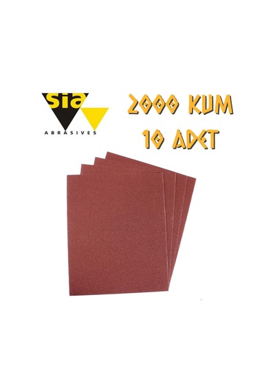 Sia 1913 Su Zımparası 2000 Kum - 10 Adet