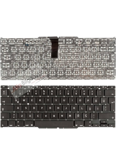 Apple Uyumlu MacBook Aır A1370 A1465 Md223Ll/A Klavye Tuş Takımı Q-Türk