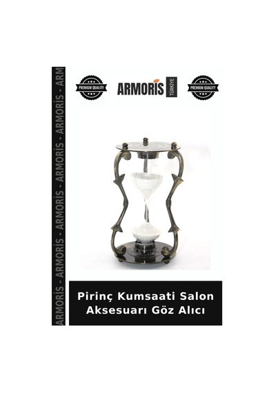 Pirinç Kumsaati Salon Aksesuarı Göz Alıcı