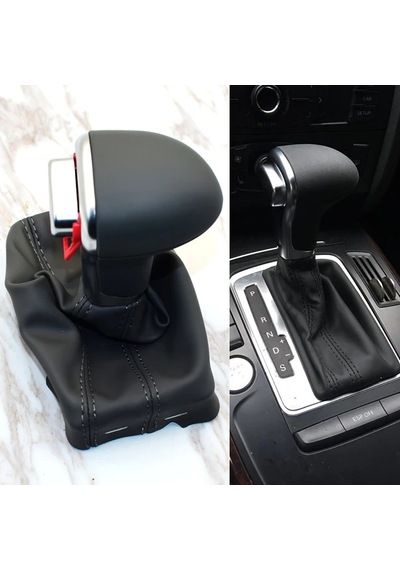 Sunshine011 Audi A3 8p A4 B8 A5 Q5 A6 C6 Deri Krom Vites Topuzu Siyah 4g1713139