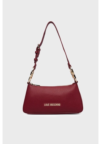 Love Moschino Logolu Ayarlanabilir Askılı Çanta Bayan Çanta Jc4007pp1plb0552 Bordo