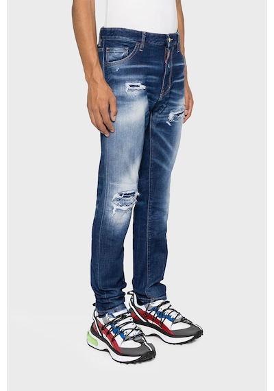 Dsquared2 Erkek Kot Pantolon S74lb1452 S30663 470 Lacivert