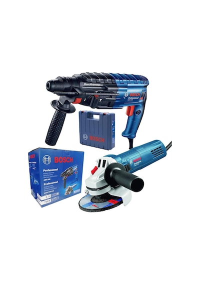 Bosch GBH 240 Kırıcı Delici  + GWS 750-115 Avuç Taşlama Makinesi Carton - 0615990N1W