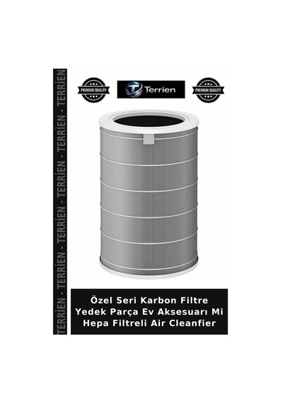 Özel Seri Karbon Filtre Yedek Parça Ev Aksesuarı Mi Hepa Filtreli Air Cleanfier