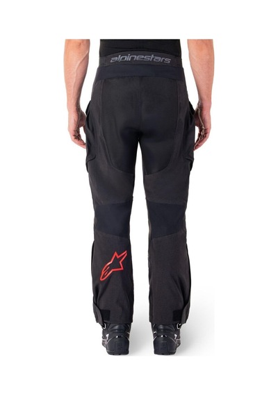 Alpinestars Hyde Xt Ds Wp Korumalı Motosiklet Pantolonu Siyah Kırmızı