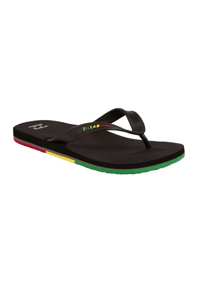Billabong All Day Erkek Terlik Siyah Multi Çok Renkli