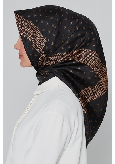 Armine Özel Nostalji Serisi Twill İpek Eşarp Modelleri 8113D-06