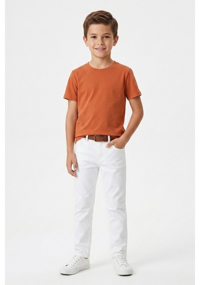 Kiagu Kısa Kol T-shirt Basic Terletmeyen Esnek Kumaş Pamuklu Mevsimlik Kısa Kol Erkek Çocuk Tsort Turuncu Kiagu Kısa Kol T-shirt Basic Terletmeyen Esnek Kumaş Pamuklu Mevsimlik Kısa Kol Erkek Çocuk Tsort Turuncu