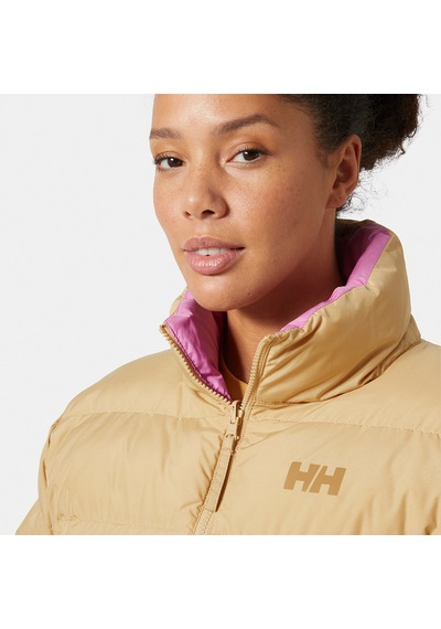 Helly Hansen Yu 23 Reversible Puffer Kadın Dik Yaka Mont Sari