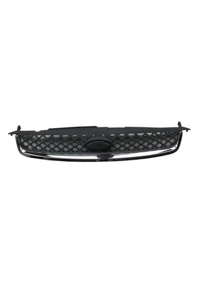 Ford Fiesta 2007-2009 Ön Panjur Koyu Gri Çerçevesi Nikelajlı Oem No:6s618200bdsmas