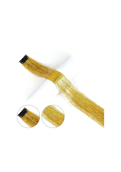 Klipsli Hair Tinsel Simi / Htk18 - Elwm-571573 Çok Renkli