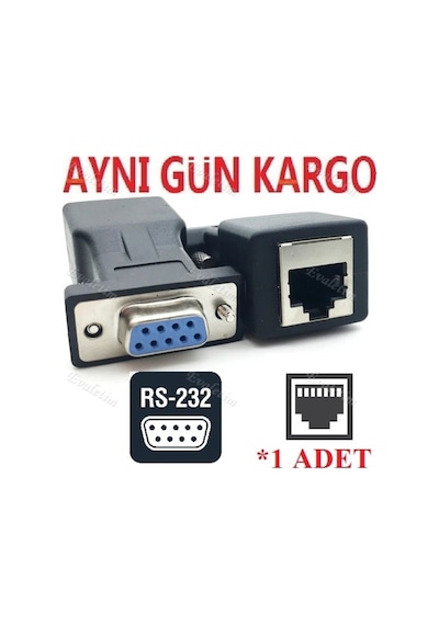 30 Metre Rj45 To Rs232 9Pin Cat5E 6 4349A Kablo Extender Konsol