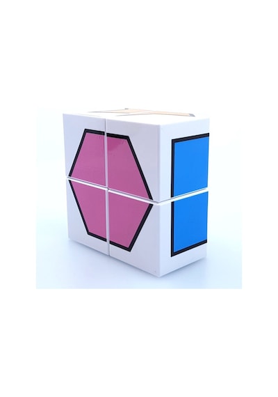 Küpss Manyetik Bloklar Puzzle Şekiller - 4 Küp