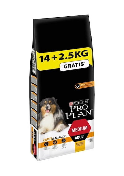 Purina Pro Plan Medium Adult Tavuklu Yetişkin Köpek Maması 14 KG + 2500 G