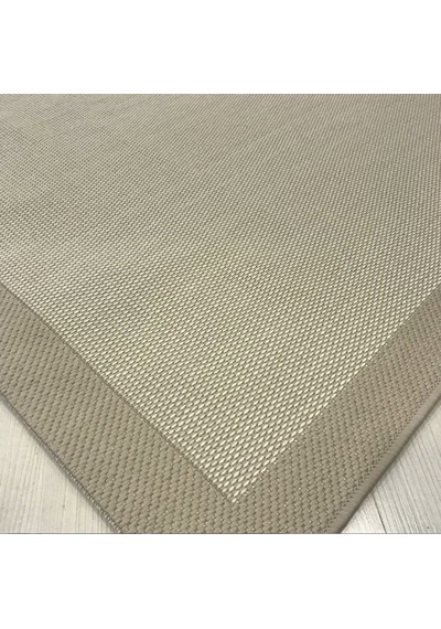 Elvey Home Jüt Sisal S9213 Gri Kaymaz Taban Hasır Dokuma Yıkanabilir Yolluk Salon Koridor Mutfak Halısı