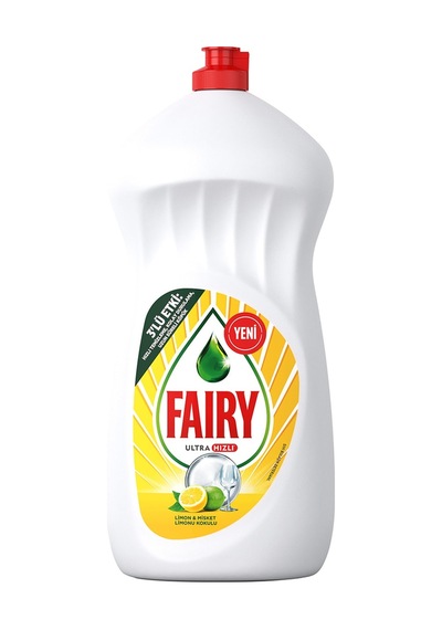 Fairy Temiz & Ferah Sıvı Bulaşık Deterjanı Limon Kokulu 1500 ML