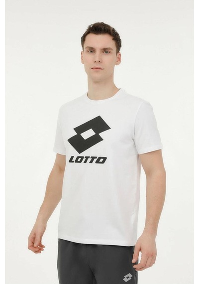 Lotto M-clever Lg T-sh 4fx Giyim Erkek Beyaz