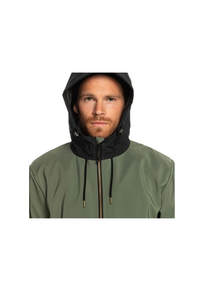 Quiksilver Live For The Ride Erkek Softshell Yeşil