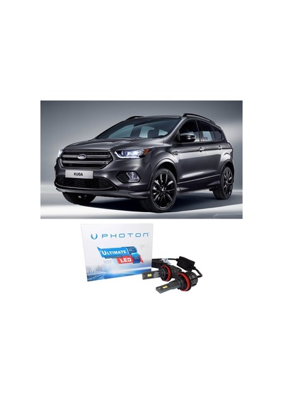 Ford Kuga 2.5 Led Xenon Kısa Far Ampulü H7 Ultimate 9500 Lumens Yeni Seri Beyaz 2017-2020