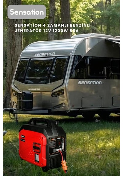 Sensation 24 Volt Dc 4 Zamanlı Jeneratör 1800w 62a Otomatik Akü Şarj Özellikli Karavan,tekne
