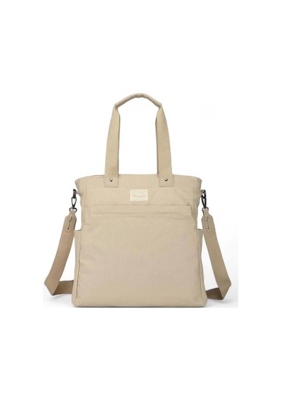 Smart Bags Kanvas Bej Kadın Omuz Çantası Smb1309 001