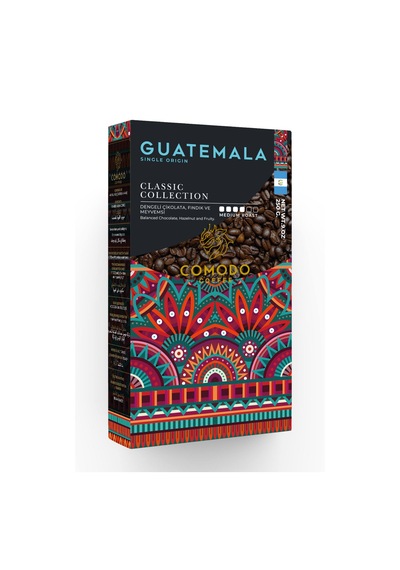Comodo Coffee Guatemala Premium Gold Selection Filtre Çekirdek Kahve 250 G