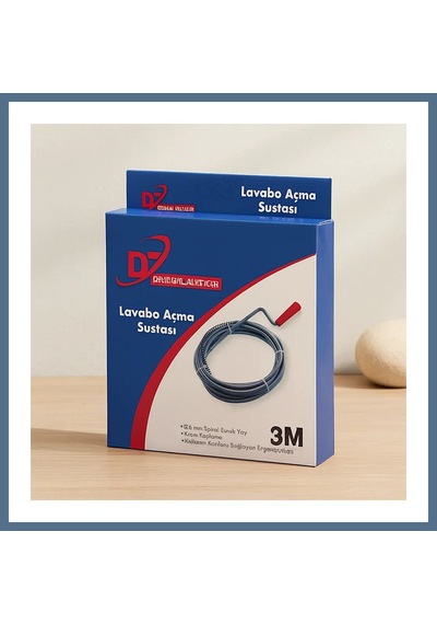 Buradabulabilirsin 3 M Spiral Esnek Yay Lavabo Ve Gider Boru Açıcı Bbz